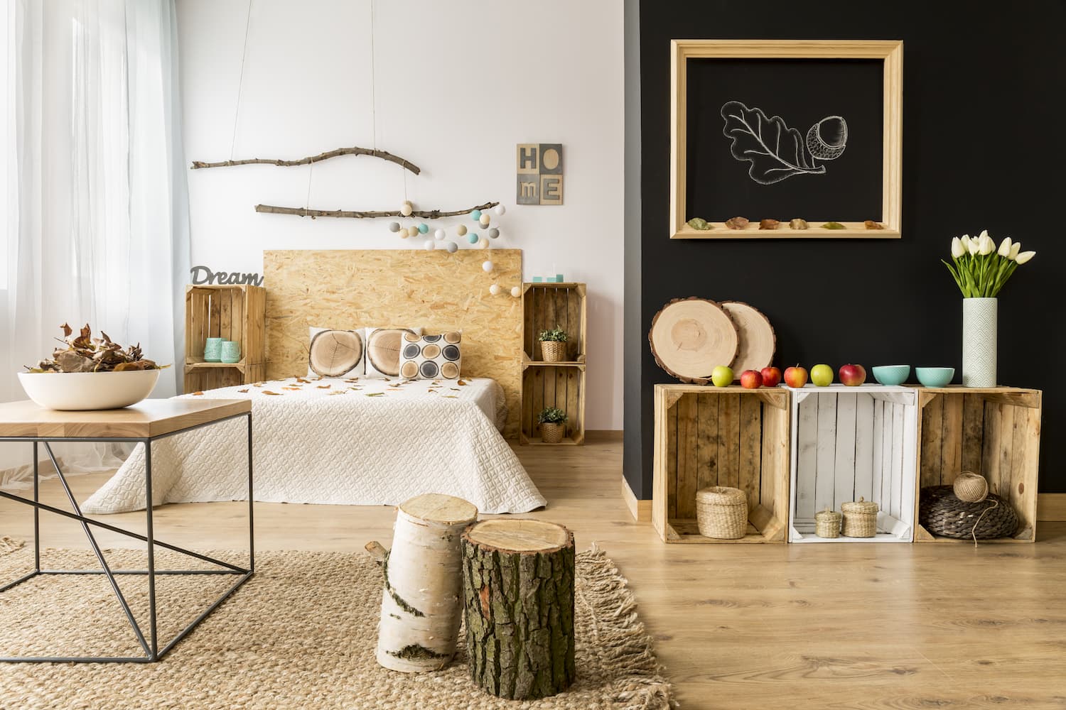objets en bois décoration
