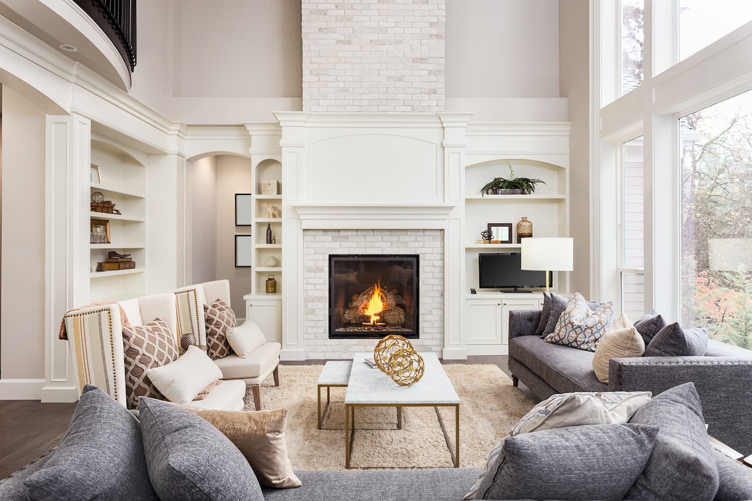 fausse cheminée décorative