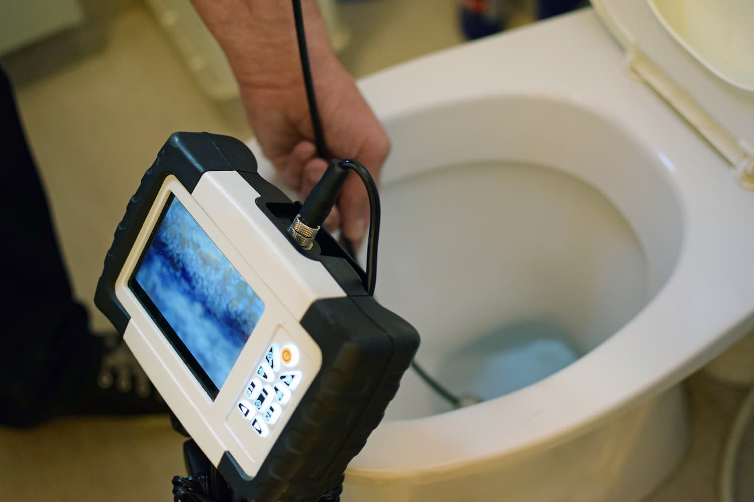 eau des toilettes qui remonte